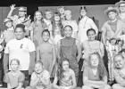 Pinkalicious! The Musical will be performed three times this weekend at the Auditorium at CGJSHS. Times are 7 p.m. Friday and Saturday, July 10 and 11 and 2 p.m. on Sunday, July 12. Pictured are back row: Vivian Baldwin, Emma Claire Turner, Emily Hinkson,