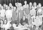 MATILDA THE MUSICAL JR. will be presented three times this weekend, beginning Friday evening, at the Council Grove Junior/Senior High School auditorium. Cast members are -- Front row sitting (L to R): Grace Bolieu, Isabella Asebedo, Savannah Holmes and CJ MATILDA THE MUSICAL JR