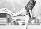 GAME ONE WINNING PITCHER -- Chase Buchman, a junior, was the winning pitcher for the Braves in game one last night at Chaney. Buchman allowed zero runs on three hits over four innings, striking out four and walking none. The Braves would win the game 5-1. GAME ONE WINNING PITCHER