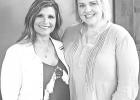 DISCUSS COMMUNITY’S NEEDS -- Mickey Edwards (left) of United Way of the Flint Hills and Zoey Bond, Executive Director of Council Grove Area Trade and Tourism Association, discussed the community’s needs and the resources available through UWFH at Thur Article Image Alt Text