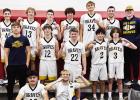 BRAVES C TEAM places 3rd in the Wamego C Team Tourney. Pictured with their medals are top row (L to R): Adein Rice-Kelley, Luke Stewart, David McDiffett, Jadyn Picolet, Mason Samuels, Bryce Azbell and Reid Buttrey (DNP-Student Assistant); middle row: Grad BRAVES C TEAM places 3rd in the Wamego C Team Tourney. Pictured with their medals are top row (L to R): Adein Rice-Kelley, Luke Stewart, David McDiffett, Jadyn Picolet, Mason Samuels, Bryce Azbell and Reid Buttrey (DNP-Student Assistant); middle row: Grad