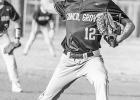 STRIKES OUT FOUR
