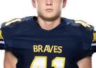 Bradley Doornbos Linebacker 2nd Team Braves Selected To Flint Hills All League 11 Man Football Team