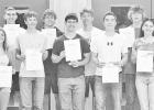 NATIONAL HONOR SOCIETY INDUCTEES