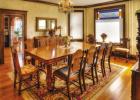 The Young Guest House dining room is an example of the house’s rich heritage and value as a meeting venue for families and local events. The Young Guest House dining room is an example of the house’s rich heritage and value as a meeting venue for families and local events.