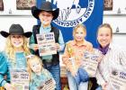 SCORING BIG – Morris County participants were recently honored at the year-end awards banquet of the Eastern Kansas Horseman Association. From left to right are Sheila Litke, Kinsley Kasten, Cutler Kasten, Irie Carson and Crystal Carson.