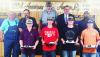 Honored Saturday night at the Americus Masonic Lodge for their heroic efforts during a multi-car crash and fire this spring were (l to r) front row: Leo Dedonder, Colton Rogers, Heath McCall and Wyatt Dobson. TJ Dean, also honored, was not present. Pictur